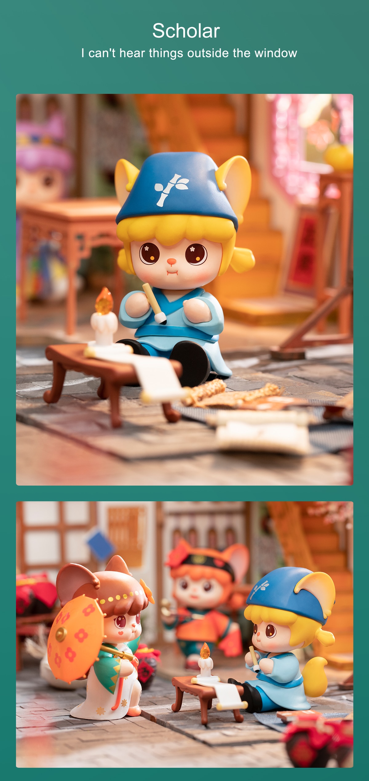 Rolife Blind Box Figure Surprise Dolls - HANHAN NAI Martial Arts Fairy