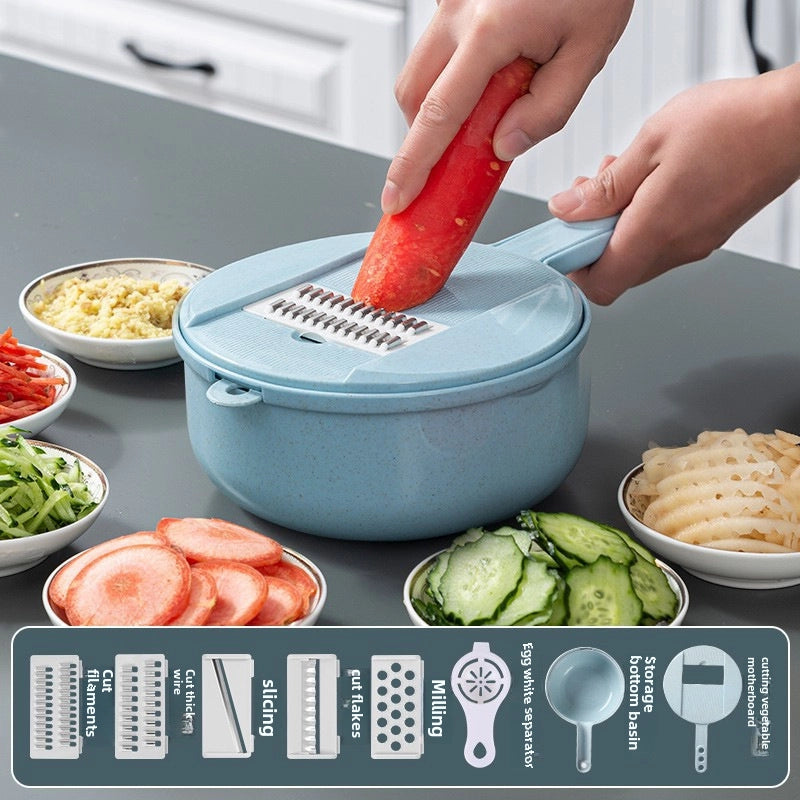Kitchen Multi-function Vegetable Cutter Potato Shredder Household Grater Grater Grater Potato Slice Slicer