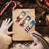 3Pcs Diamond Painting Santa Claus Bookmark for Book Lovers
