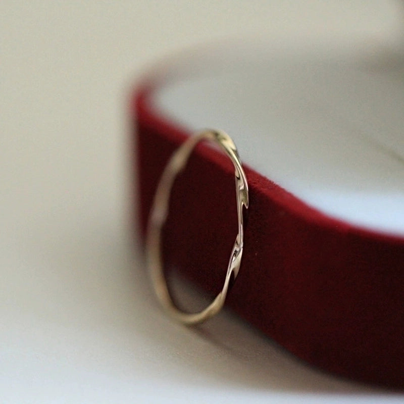 925 Sterling Silver Gem Bow Knot Rings