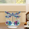 DIY Dragonfly Acrylic Special Shape Diamond Painting Desktop Ornaments