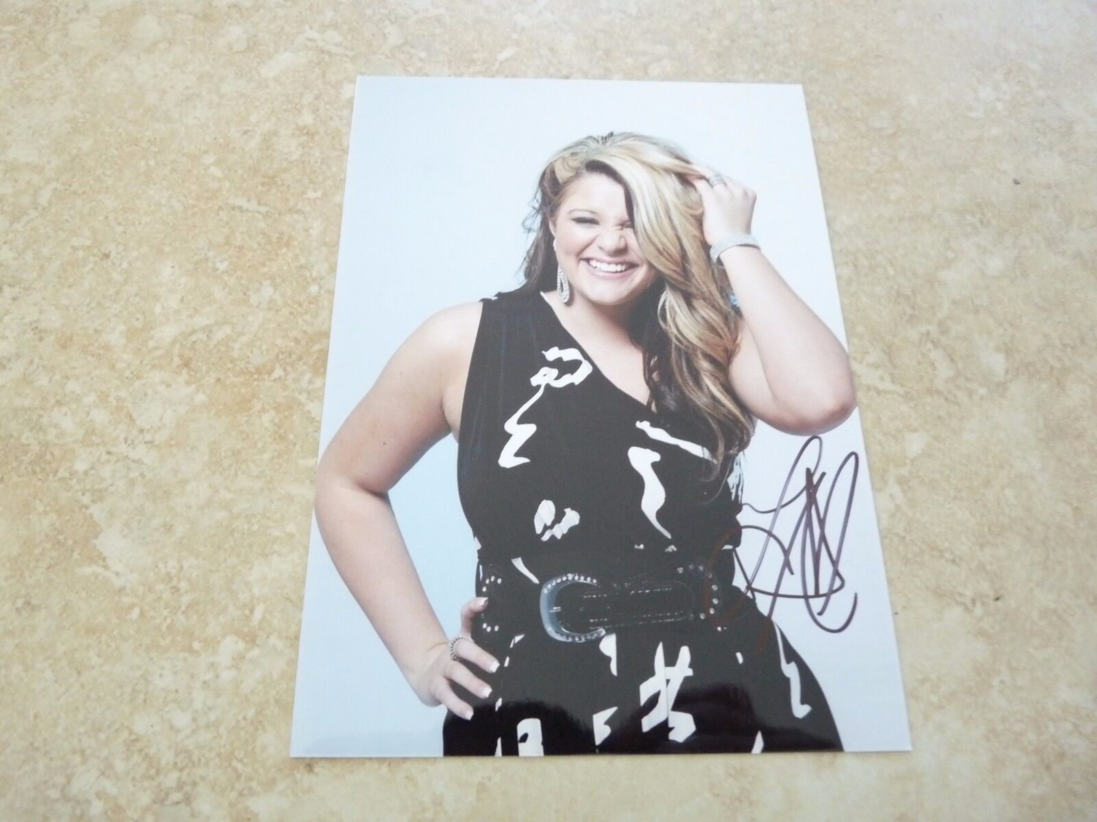 Lauren Alaine Sexy Country Signed Autographed 5x7 Music Photo Poster painting PSA Guaranteed #1