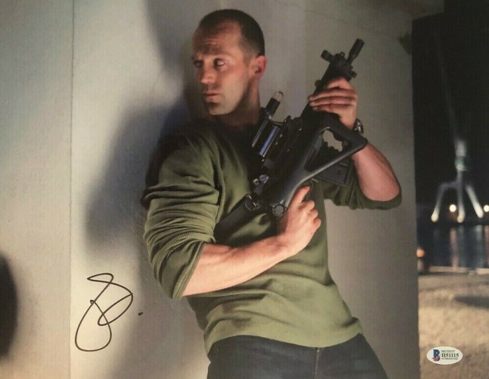 Jason Statham signed autographed 11x14 Photo Poster painting Transporter BECKETT COA