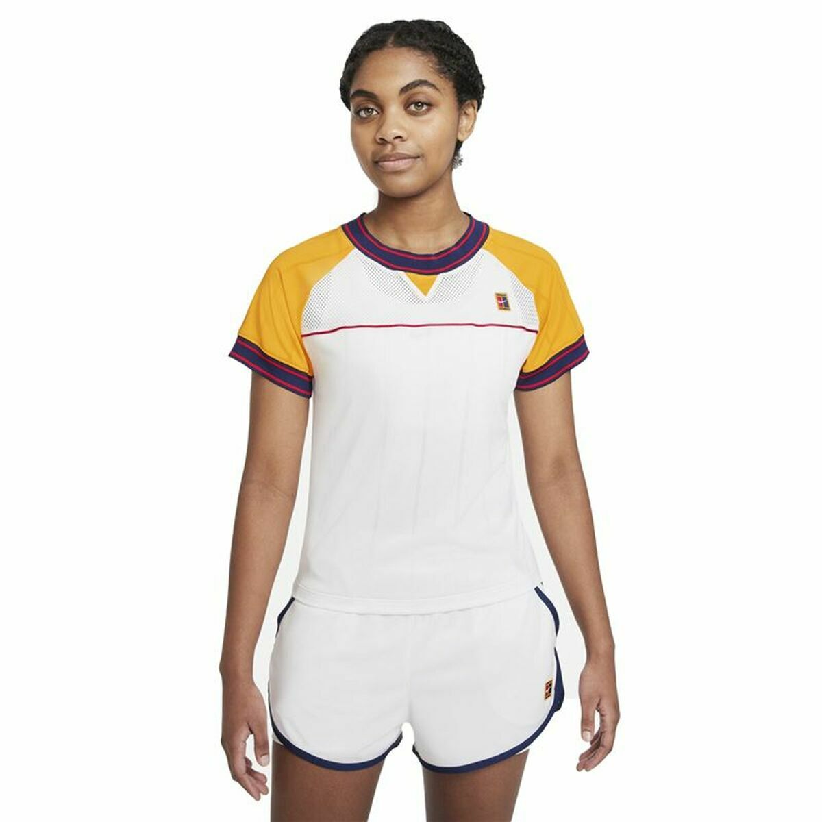 Women&rsquo;s Short Sleeve T-Shirt Nike Court Dri-Fit Slam White - sale.kim -  endless selection of finest brands
