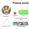 (US Only)Angel Girl Theme 2D Flat DIY Diamond Art Pendant Wall Decor for Home & Windows