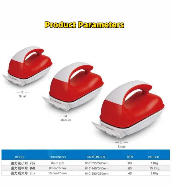 Double-sided Strong Magnetic Glass Cleaner For Fish Tank