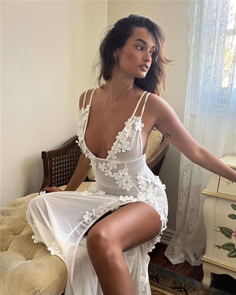 O1CN01Lze6852EeiOuJbIDN_!!2212878748770-0-cib.jpg Mozision Sheer Mesh Sexy Long Dress For Women Spaghetti Strap Deep V Neck Sleeveless Backless High Split Maxi Dress Elegant