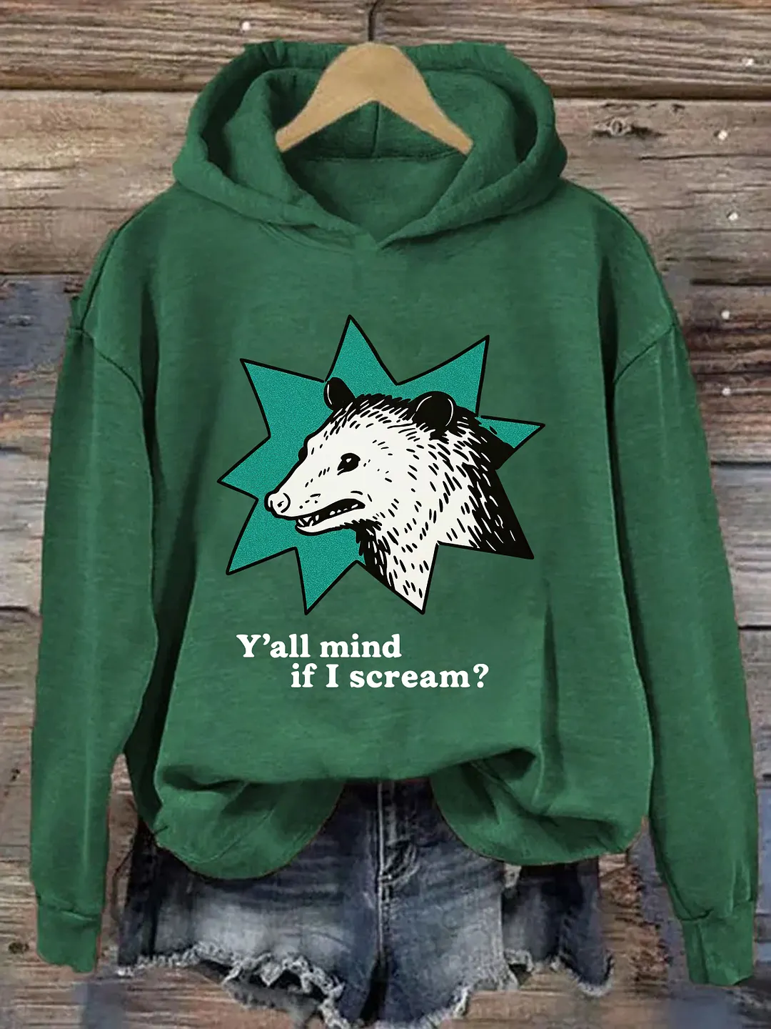 Y'all mind if I scream Hoodie