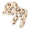 Kids Baby Boys Girls Thick Sets Suits 2 Pcs