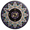  DIY Round Metal Tin Mandala Diamond Painting Special Shaped  Clock Kit