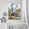Train - Full Round Drill Diamond Painting