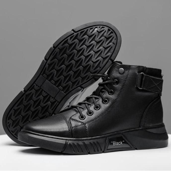 men's calf leather boots