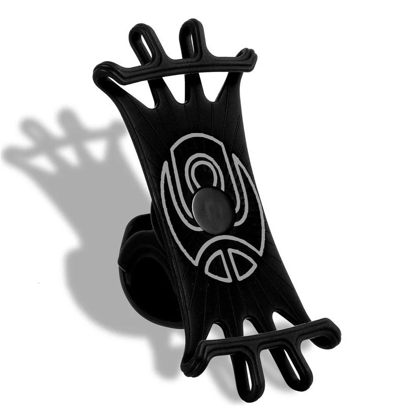 2 PCS Multifunctional Silicone Bicycle Mobile Phone Holder Motorcycle Riding Navigation Fixed Bracket
