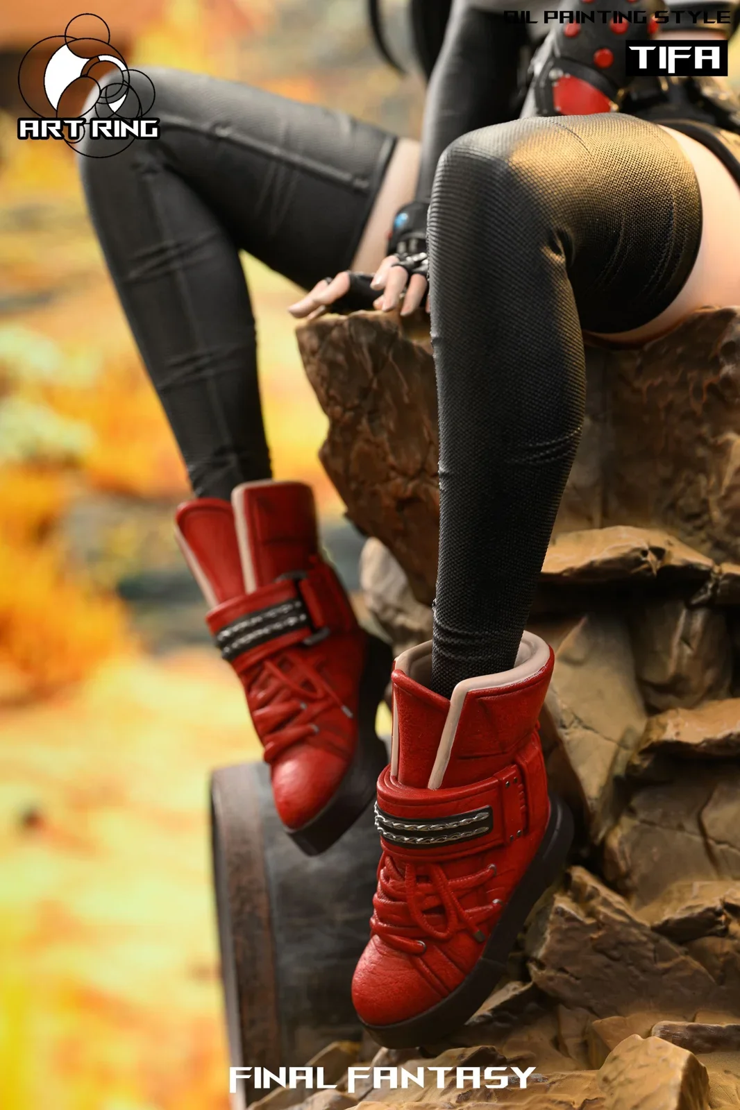 PSA9】FF7 BOX ART COLL. 008 PART1-4 ティファ PSA9】FF7 BOX ART