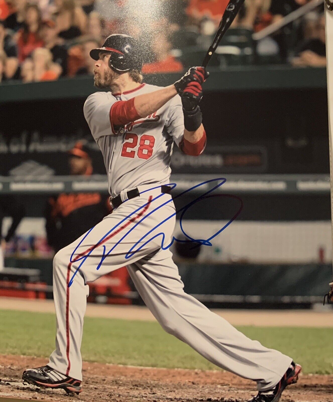 jayson werth Signed 8x10 Photo Poster painting Pic Auto