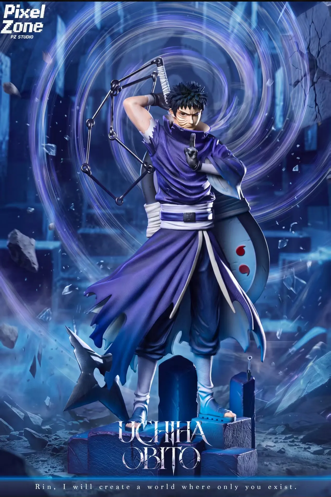 Pixel Zone Studio - Obito Uchiha -