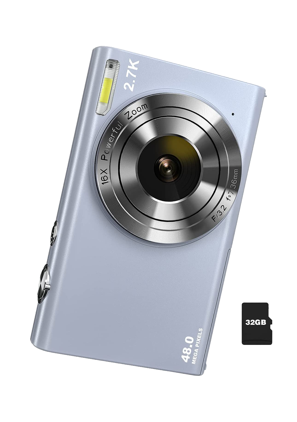 Zostuic No.1 Kids' Digital Camera Take Videos,Timed Shooting，2.7K 48MP & Auto Focus