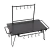 Outdoor Table Hanging Rod Portable Camping Picnic BBQ Hiking Storage Rack