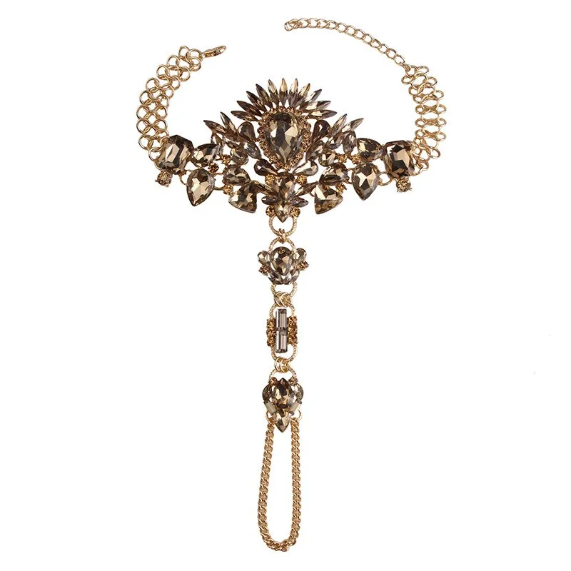 Hot New Fashion 2016 Ankle Bracelet Wedding Barefoot Sandals Beach Foot Jewelry Sexy Pie Leg Chain Female Boho Crystal Anklet 00