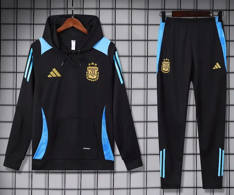 24-25 season Argentina training hooded training jersey