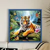 (Counted/Stamped)Tiger-11CT Cross Stitch 40*40cm/15.75*15.75in