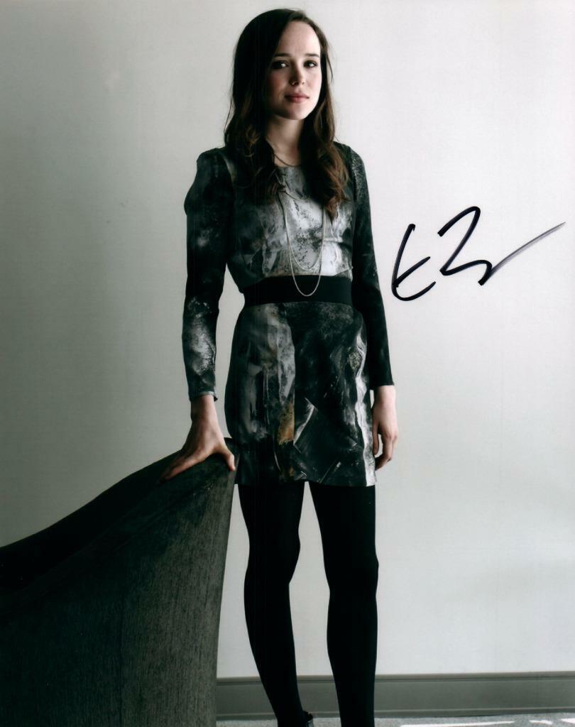 Ellen Page 8x10 Autographed signed Photo Poster painting Picture and COA