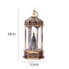 Christmas glowing interior water-filled wind lantern