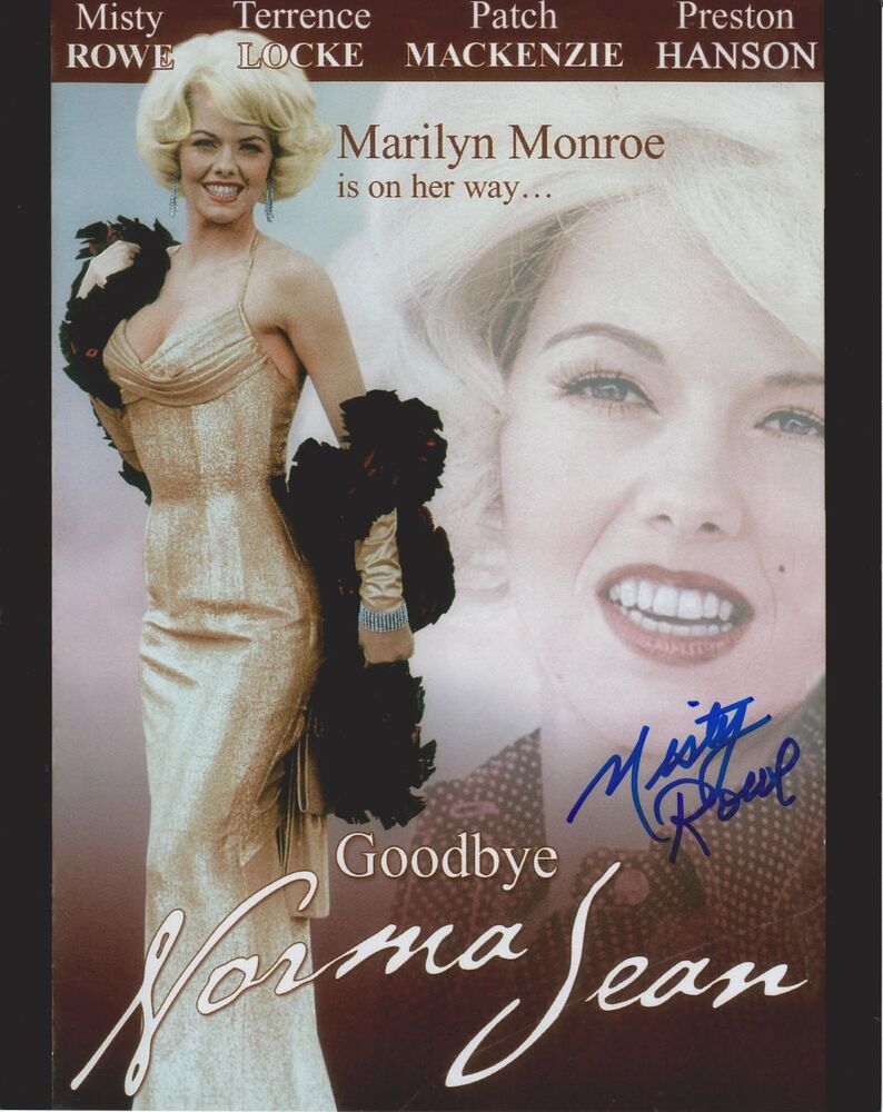 Misty Rowe Signed 8x10 Photo Poster painting - Goodbye Norma Jean - SEXY!!!