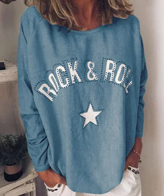 ROCK&ROLL Pentagram T-shirt