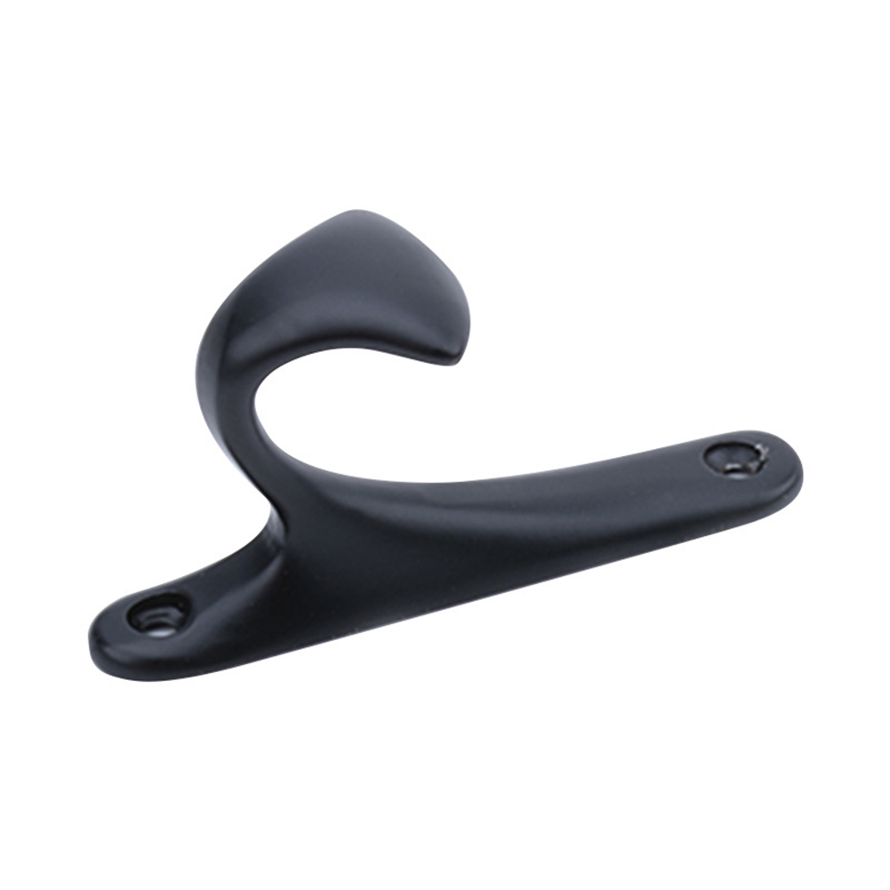 

Zinc Alloy Hat Coat Door Hook Wall Mounted Home Towel Clothes Hanger Rack, Black, 501 Original