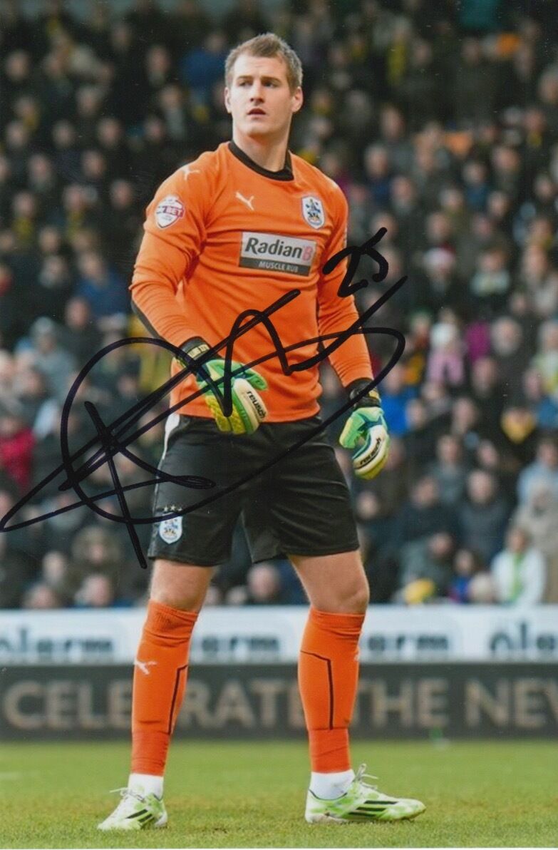 HUDDERSFIELD HAND SIGNED ALEX SMITHIES 6X4 Photo Poster painting 1.