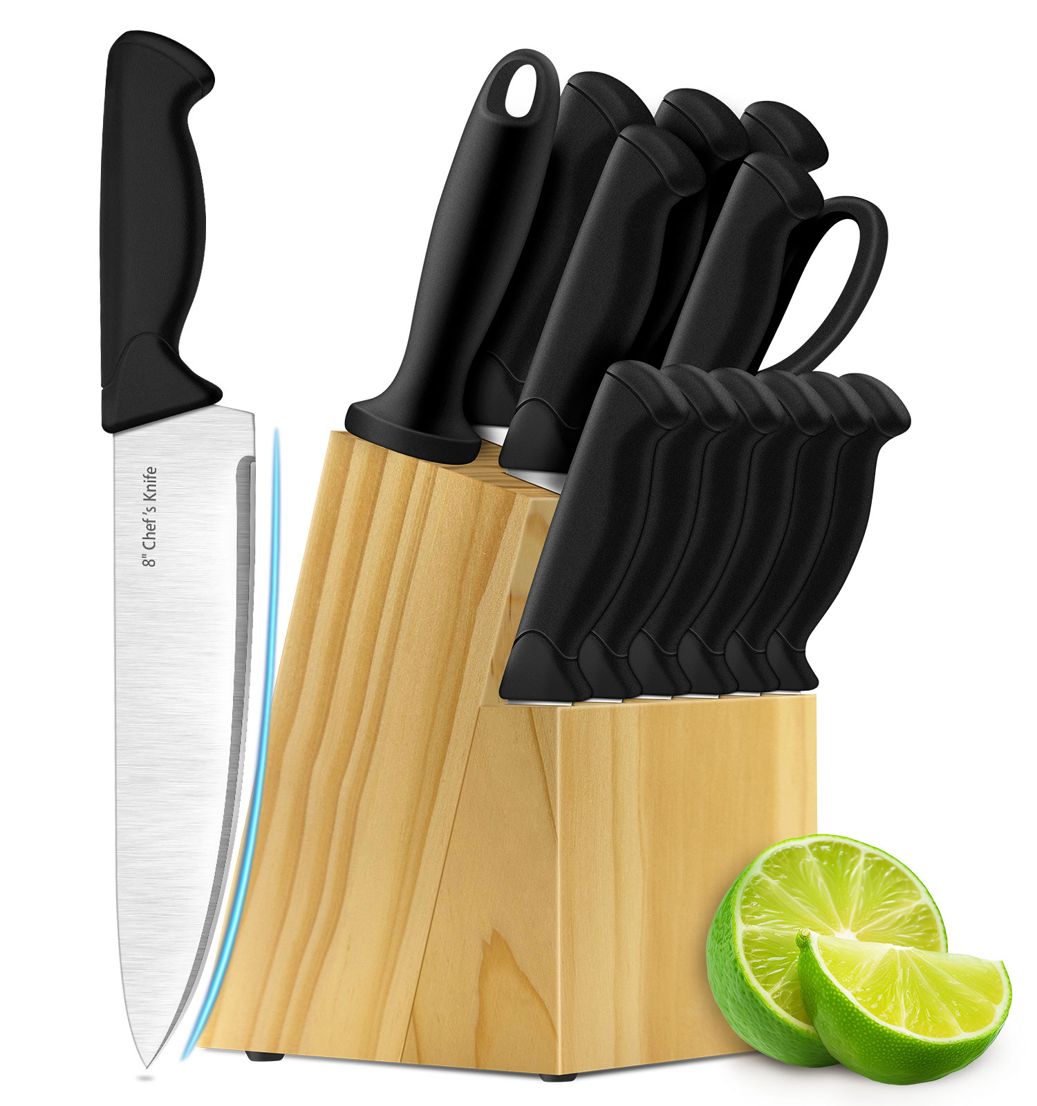 HENKELIVING Kitchen Knife Set