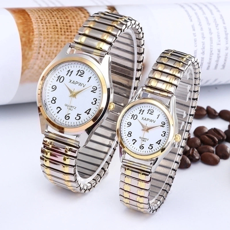 Minimalist Color Block Quartz Women's Watches