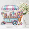Ice Cream Cart - 5D DIY Ornament