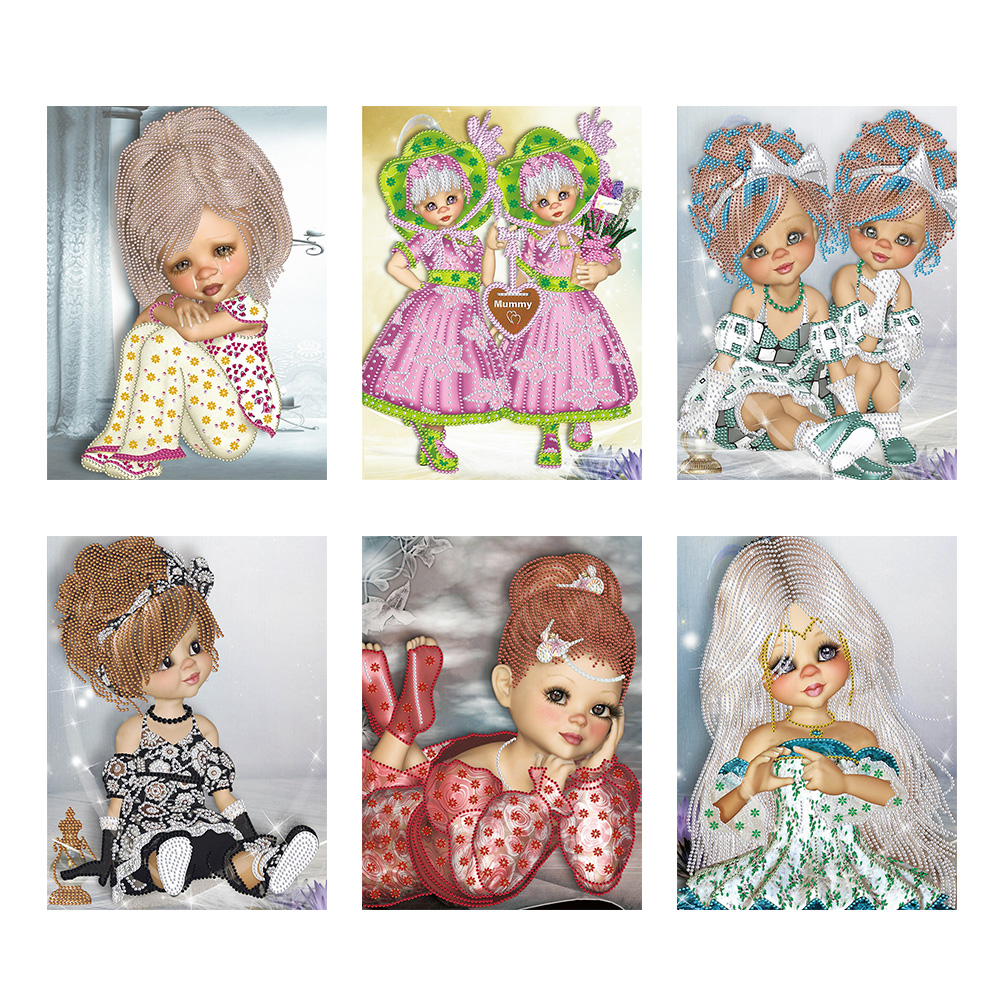 

Fairy Girl - Special Shaped Diamond Painting - 30*40CM, 05, 501 Original
