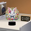(US Only)Acrylic Double Sided Bunny Diamond Painting LED Night Light for Easter Decor