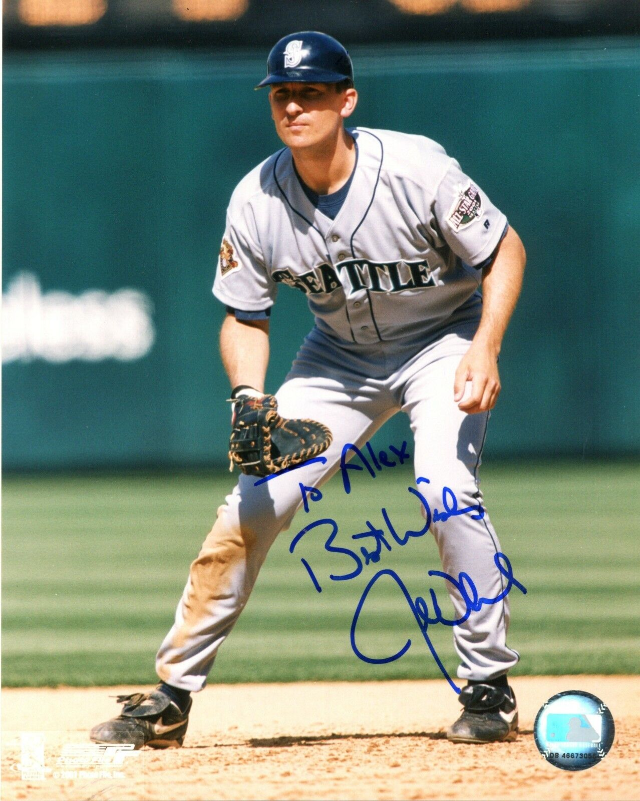 John Olerud Autographed Signed To Alex