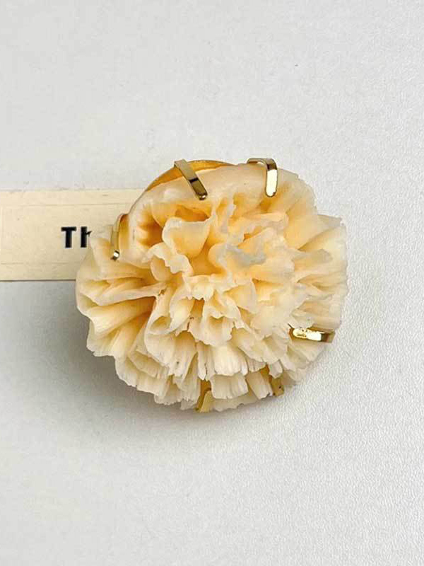 Pleated Flower Shape Rings Accessories