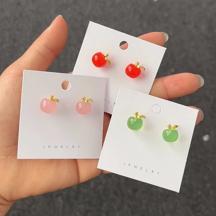 Cwaje4880_Fresh And Sweet New Fruit Earrings For Summer