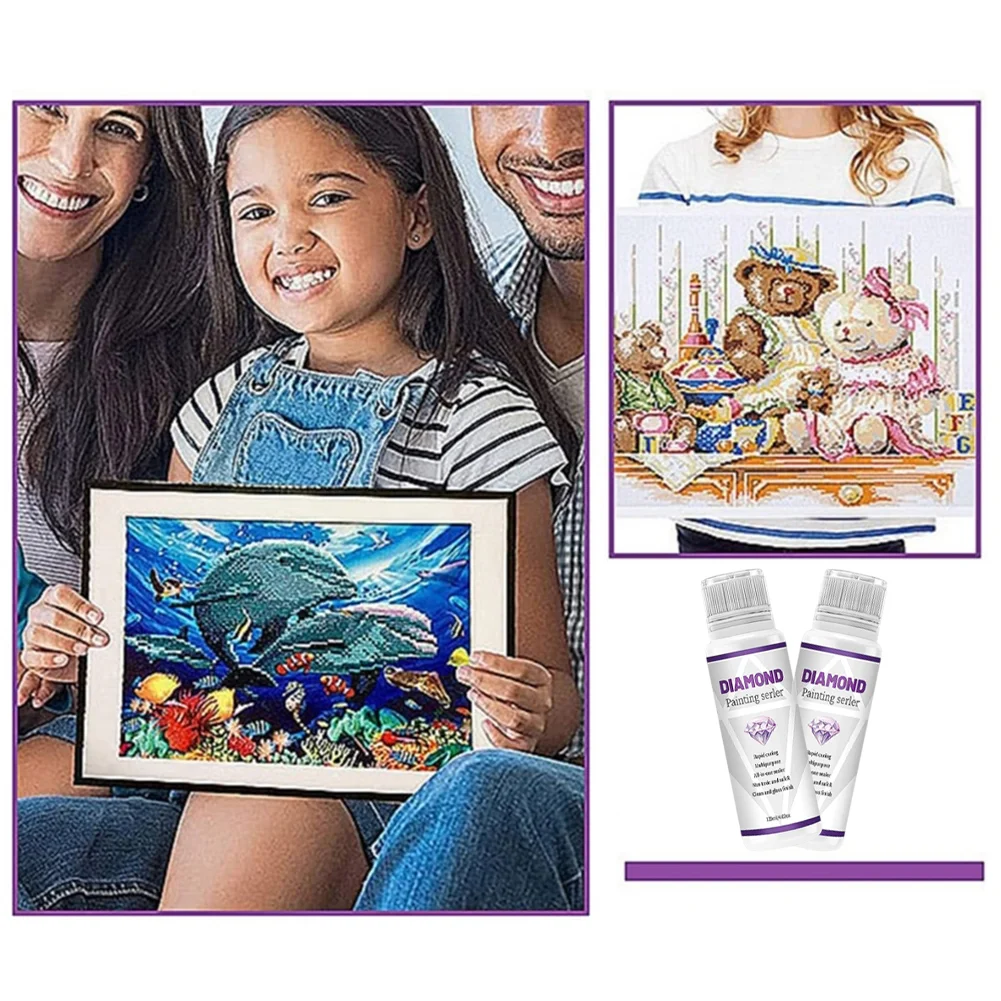 Diamond Art Sealer 120ML 5D DIY Conserver Diamond Painting Accessories and Tools