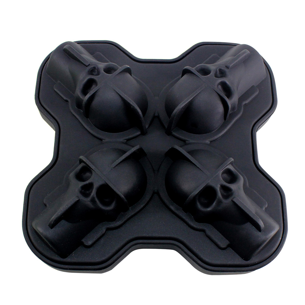 

Skull Shape Ice Tray Maker DIY Silicone Ice Cube Kitchen Bar Accessories, 501 Original