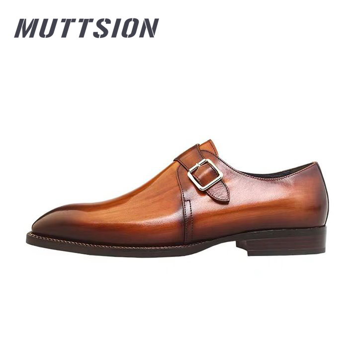 MUTTSION Loafers Business Fashion Handmade Trendy Leather Shoes MUTTSION.COM MUTTSION