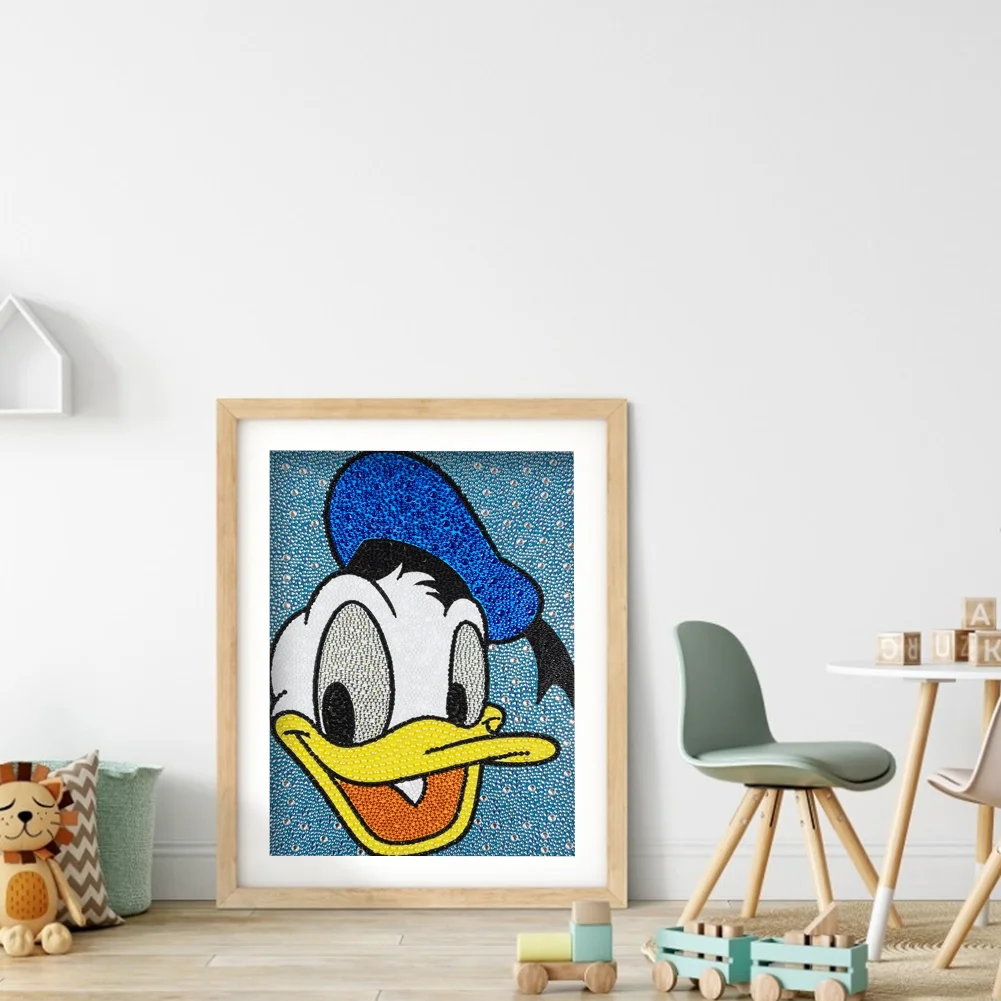 Diamond Painting - Full Crystal Rhinestone - Duck(30*40cm)