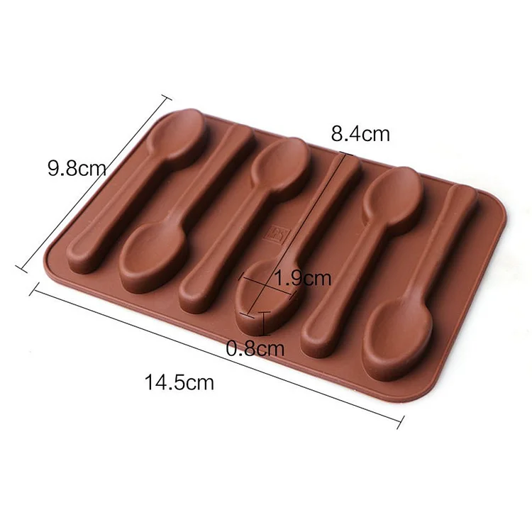 3d Spoon Shaped Silicone Mold