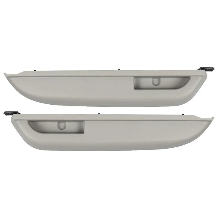 Silscvtt 15691229 15691230 1 Pair Front Door Armrest Replacement for 1990-1994 Truck Light Gray Interior Trim