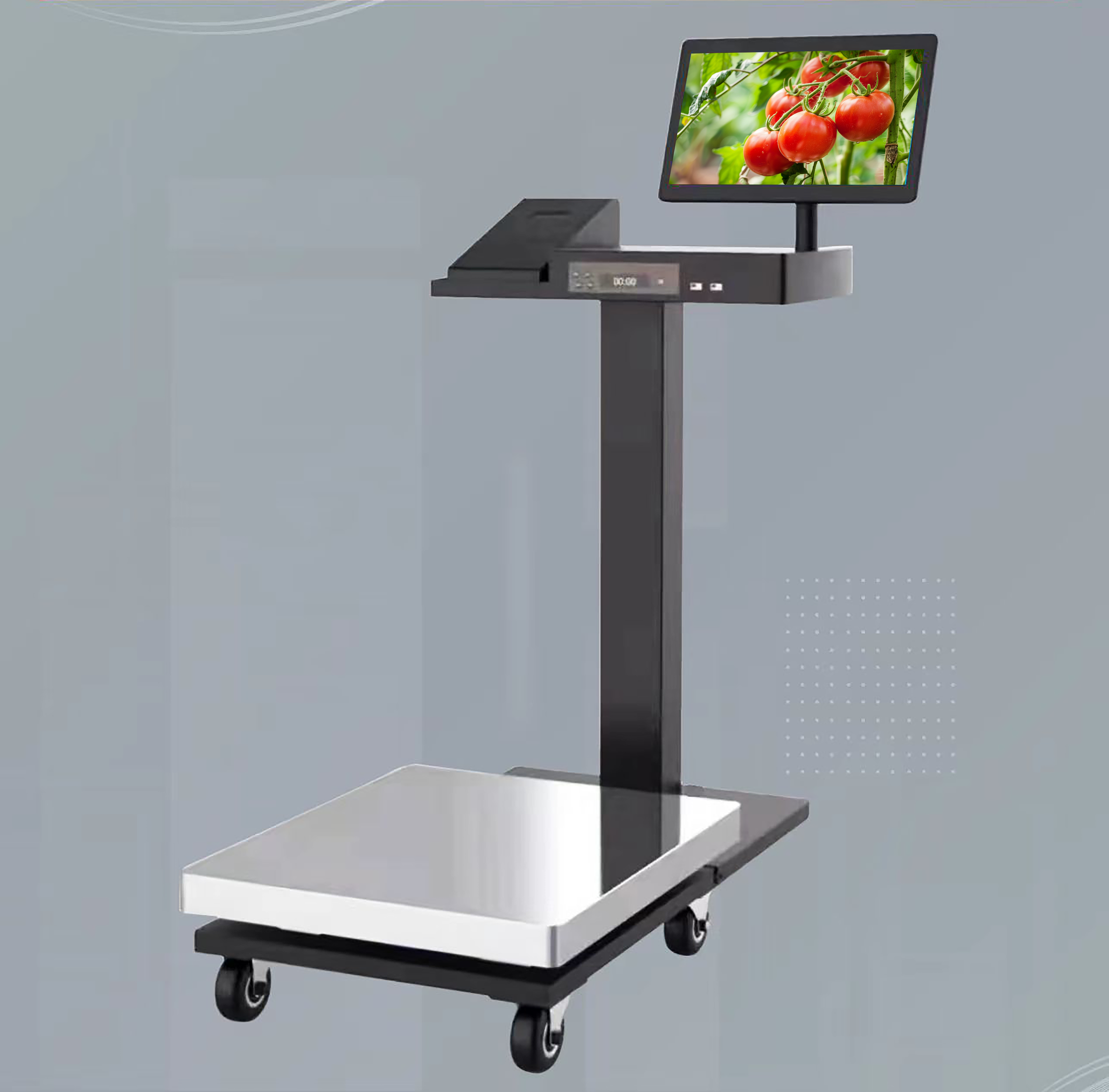 RFID Intelligent electronic scale with AI image recognition, RFID sorting barcode label scale, windows/android SDK/AI soft