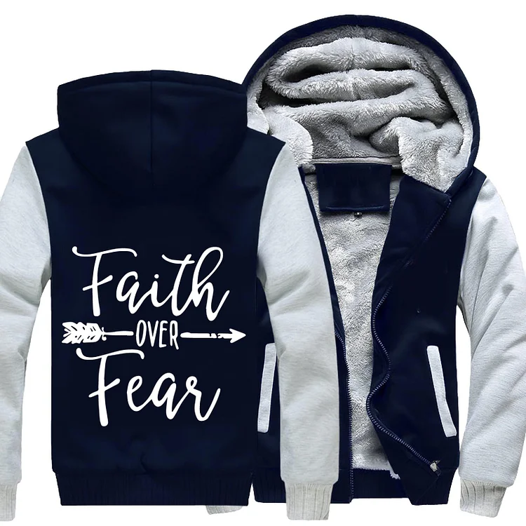 Faith Over Fear, Optimism Fleece Jacket