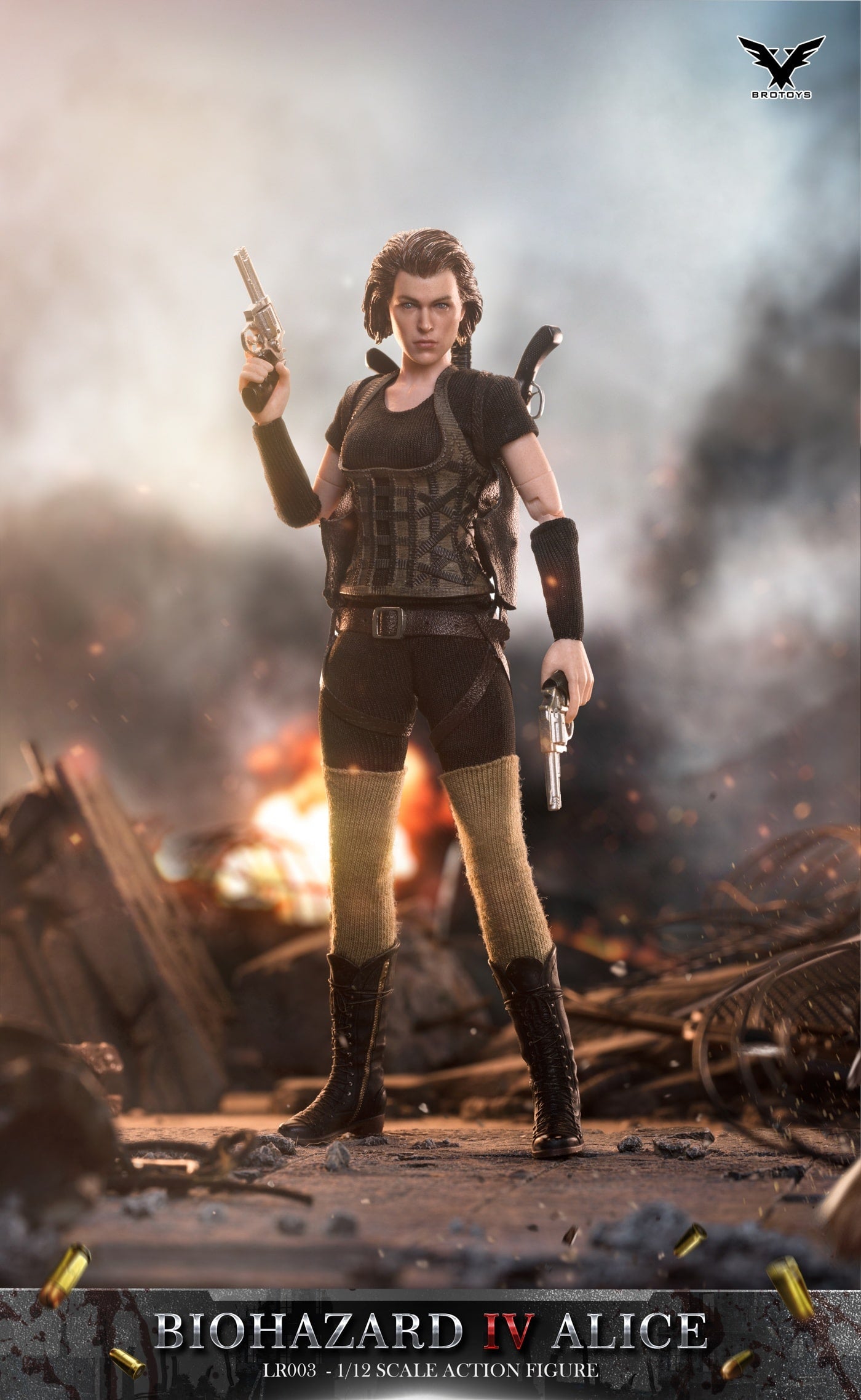 Pre-order BROTOYS LR003 1/12 Action Figure RE4 - Alice