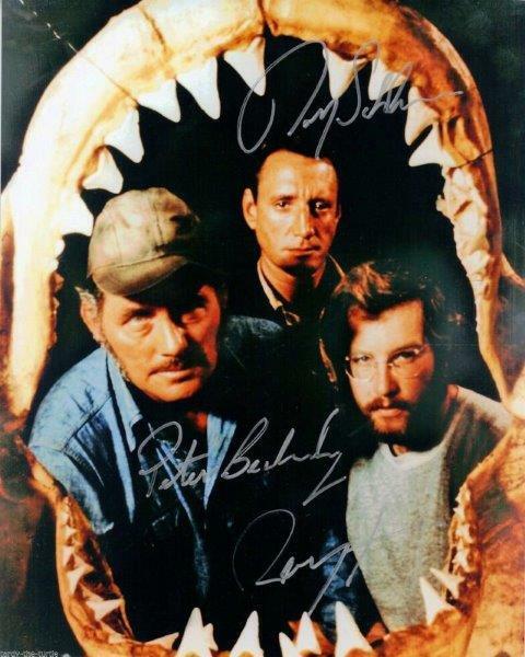 REPRINT - JAWS Cast Richard Dreyfuss Autographed Signed 8 x 10 Photo Poster painting Poster RP