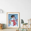 Diamond Painting-DIY Crystal Rhinestone Snowman